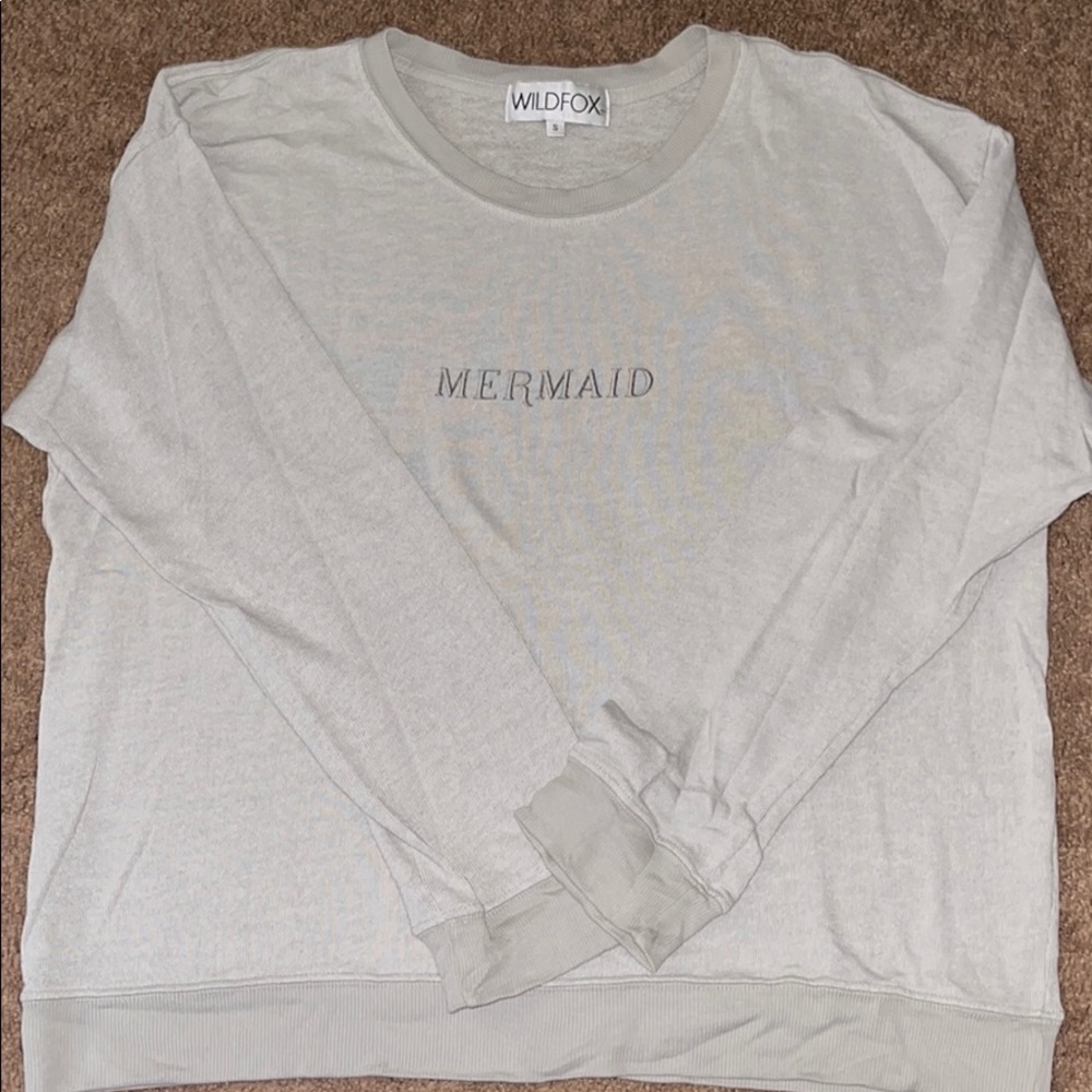 Wildfox Mermaid sweatshirt Size small